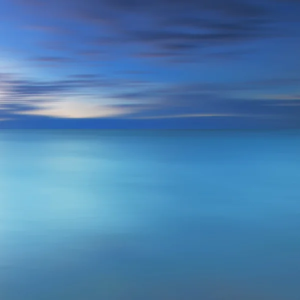 Long exposure of soft sunset for background — Stock Photo, Image