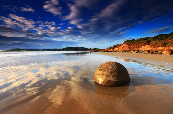 Moeraki Kayaları, Yeni Zelanda — Stok fotoğraf