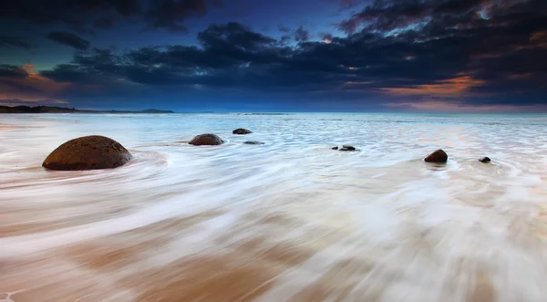 Moeraki Boulders, Noua Zeelandă Imagini stoc fără drepturi de autor