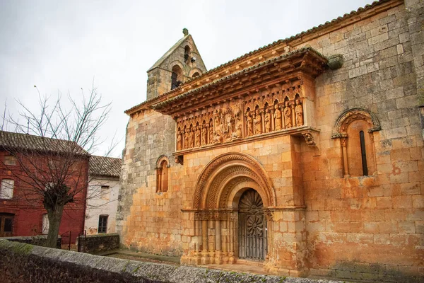 Iglesia San Juan Bautista Moardes Ojeda Palencia España — Foto de Stock