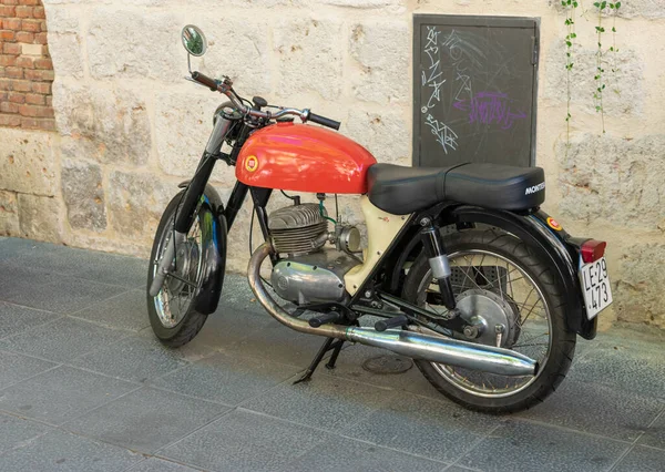 Classic Spanish Motorcycle Montesa Meeting — Stock Photo, Image