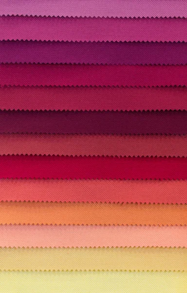 Próbki kolorów tkanin tkaniny — Zdjęcie stockowe