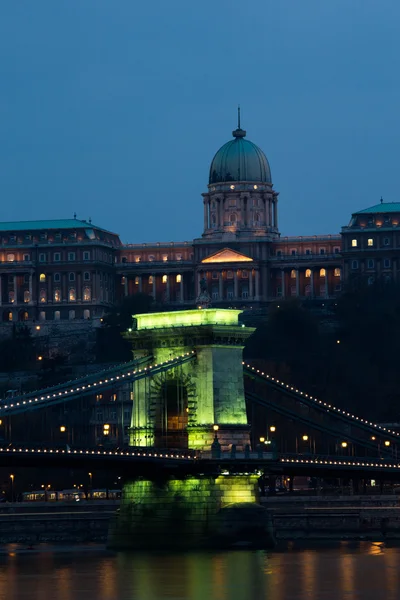 Chain bridge, Budapest — Stock Photo, Image