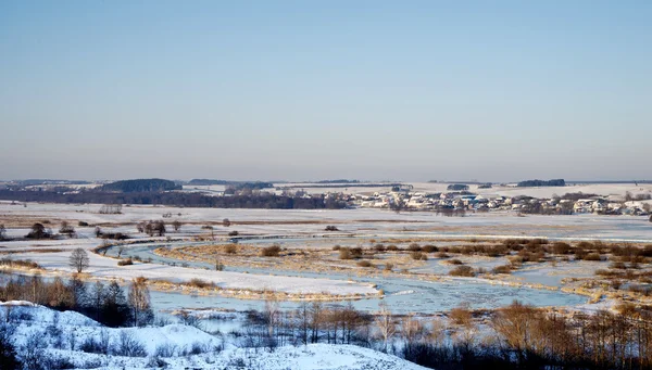 Paesaggio invernale — Foto Stock