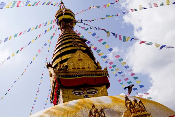Бодхнатх Ступа в Непале — стоковое фото