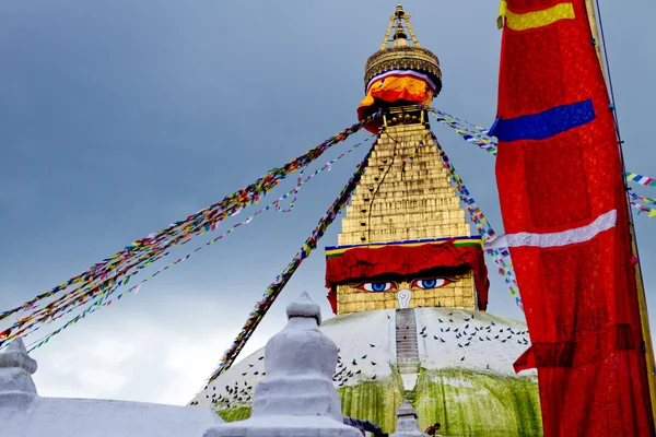 Bodhnath Stupa i Nepal — Stockfoto