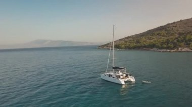 İyonik Deniz video 4K İHA 'sıyla Yunanistan' da yat turu