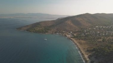 İyonik Deniz video 4K İHA 'sıyla Yunanistan' da yat turu