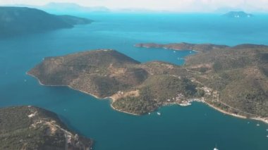 İyonik Deniz video 4K İHA 'sıyla Yunanistan' da yat turu