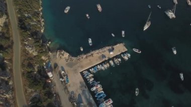 İyonik Deniz video 4K İHA 'sıyla Yunanistan' da yat turu