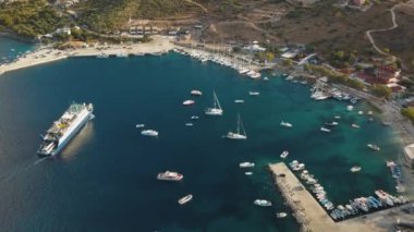 İyonik Deniz video 4K İHA 'sıyla Yunanistan' da yat turu