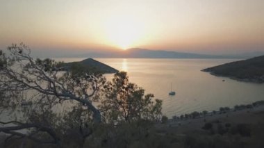 İyonik Deniz video 4K İHA 'sıyla Yunanistan' da yat turu
