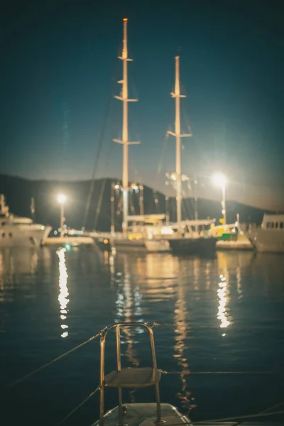 Reisen rund um Griechenland Yachten im Ionischen Meer — Stockfoto