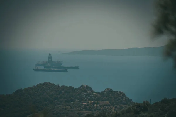 Подорож грецькими яхтами в Іонічному морі — стокове фото