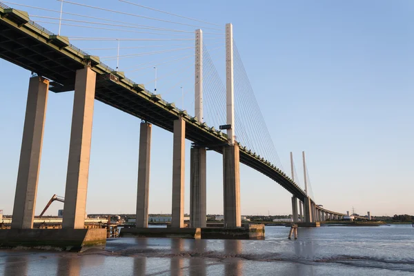 Dartford Bridge Reino Unido — Fotografia de Stock