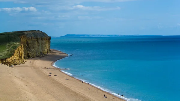 Dorset beach İngiltere'de