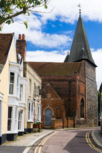 Maldon Essex Uk backstreet — Stockfoto