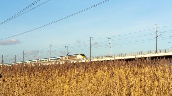 Скоростной поезд Eurostar Лицензионные Стоковые Фото