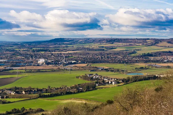 Britse platteland maidstone Kent — Stockfoto