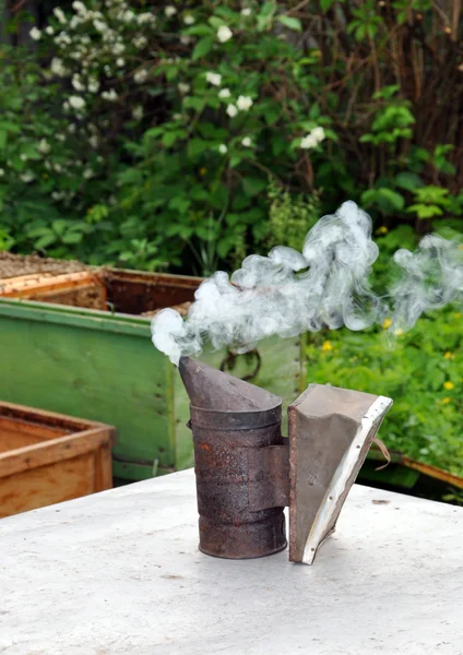 Apiary. Beekeeper equipment — Stock Photo, Image