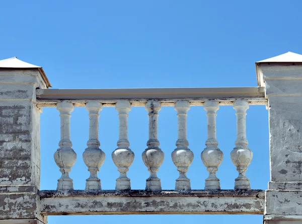 Cerca de pedra decorativa — Fotografia de Stock