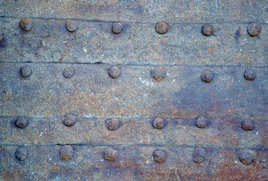 paslı eski demir kapı arka plan