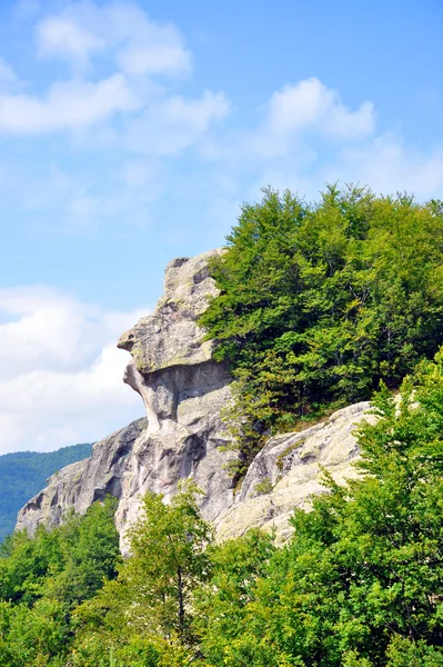 Mountain peak in the sky — Stock Photo, Image