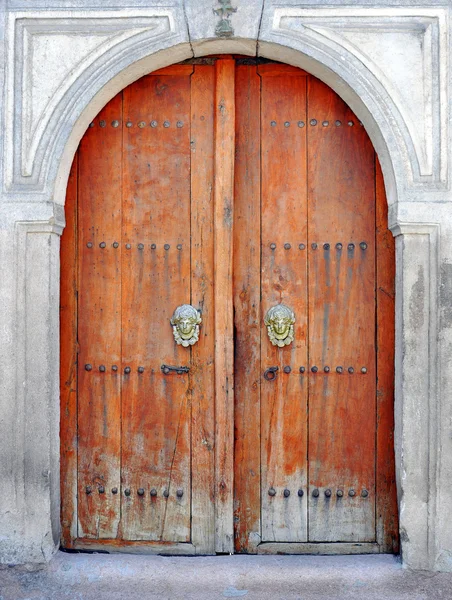 Vieille porte en bois — Photo