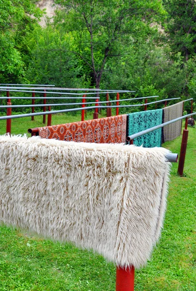 Woolen blankets — Stock Photo, Image