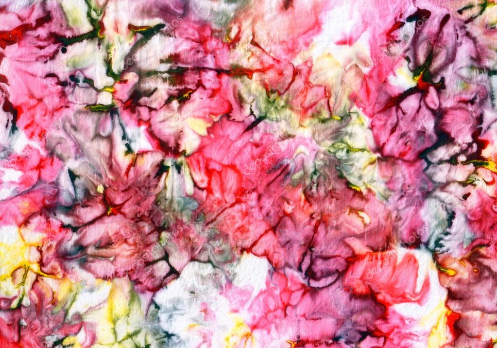 Fabric with paint stains — Stock Photo © drutska 41025653