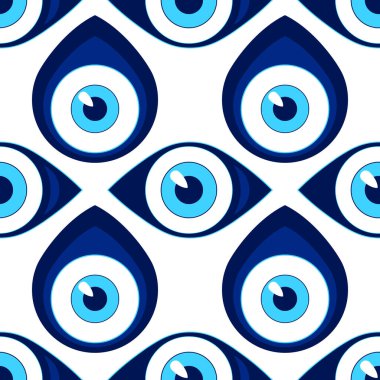 Projeniz için Nazar tılsımlı kusursuz desen