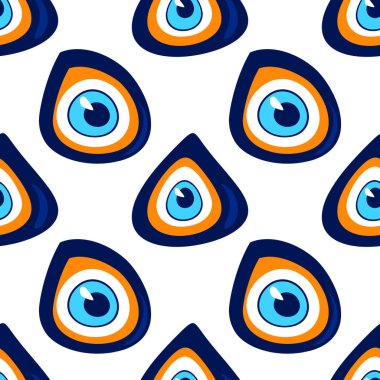 Projeniz için Nazar tılsımlı kusursuz desen