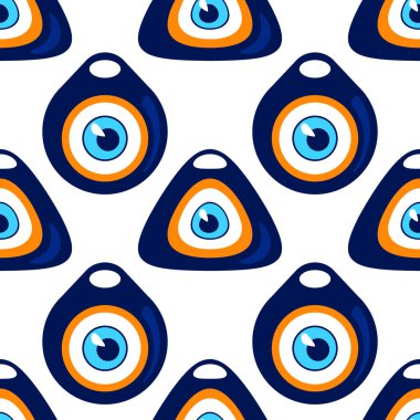 Projeniz için Nazar tılsımlı kusursuz desen