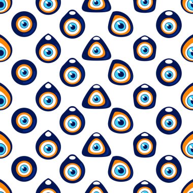 Projeniz için Nazar tılsımlı kusursuz desen