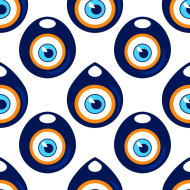 Projeniz için Nazar tılsımlı kusursuz desen