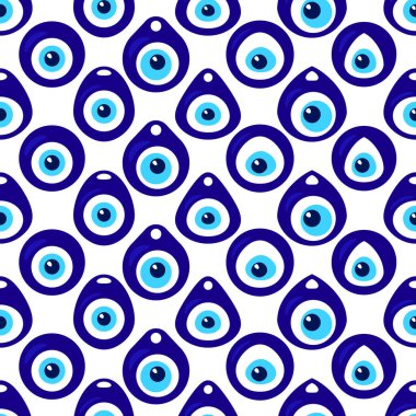 Projeniz için Nazar tılsımlı kusursuz desen