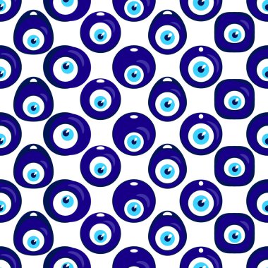 Projeniz için Nazar tılsımlı kusursuz desen