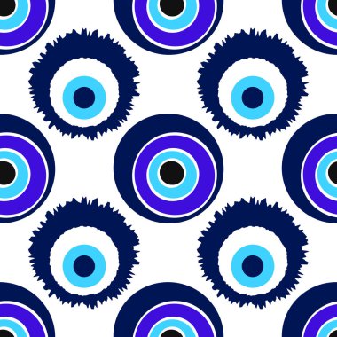 Projeniz için Nazar tılsımlı kusursuz desen