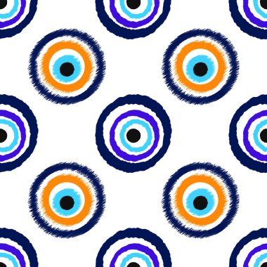 Projeniz için Nazar tılsımlı kusursuz desen