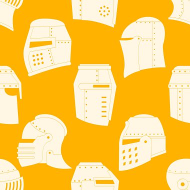 Projeniz için kadim savaşçı miğferleriyle kusursuz desenler.