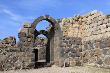 Kalenin yıkıntısı.