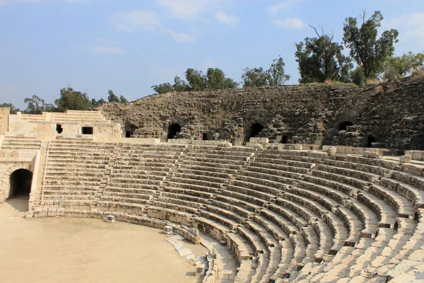 Ruina del Anfiteatro Antiguo — Foto de Stock