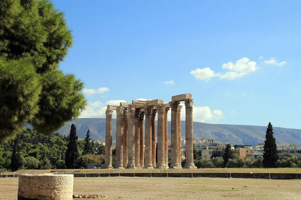 Ruin of Zeus Temple — Stock Photo, Image