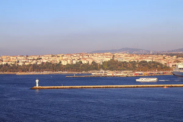 Port w istanbul, Turcja — Zdjęcie stockowe