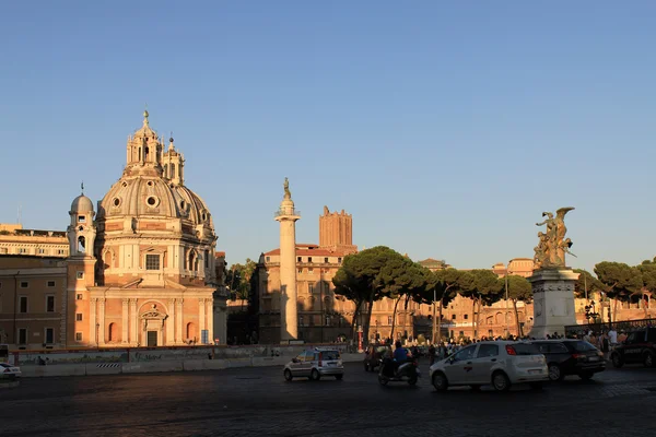 The Square in Rome, Italy — Stock Photo, Image