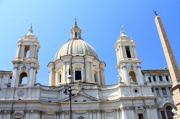 Церковь Санта-Аньезе — стоковое фото