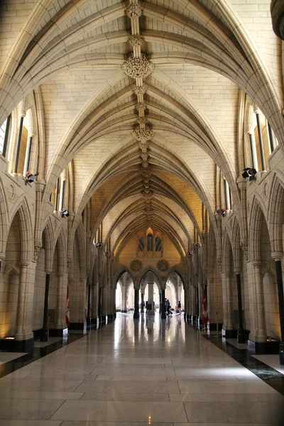 Interior del Parlamento canadiense — Foto de Stock