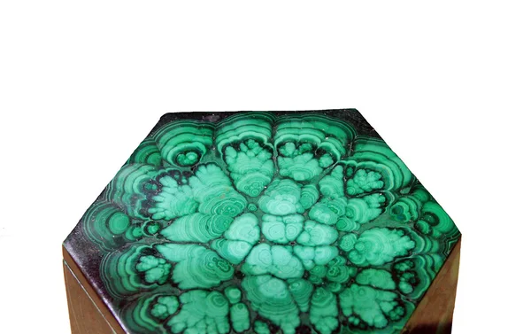 Malachite Box — Stock Photo, Image