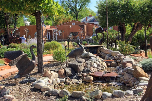 Yard Stad Santa New Mexico Verenigde Staten — Stockfoto