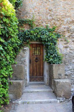 Ancient house on Appian Way in Rome, Italy